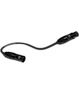 Pro 3-Pin Microphone Cable Connector For Powered Speakers, Audio, Black. - $35.99