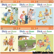 Dick and Jane Readers Series Level 1 Collection Set 1-6 Ages 3-5 BRAND NEW! - £23.25 GBP