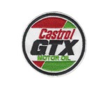 CASTROL GTX IRON ON PATCH 2.75&quot; Round Embroidered Racing Jacket Auto Spo... - $3.95