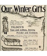 Tilden Tea Co Winter Gifts 1897 Advertisement Victorian Massachusetts AD... - $35.14 CAD