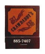 Crawdaddy&#39;s Restaurant Closed Vintage Matchbook Tampa Florida Full Unuse... - $27.15 CAD