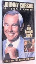 Johnny&#39;s Favorite Moments VHS Tape Johnny Carson Tonight Show 80&#39;s and 9... - £6.98 GBP