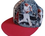 MLB ANAHEIM ANGELES Mike Trout Baseball Cap Hat State Farm Sixth Man Adult - $9.76