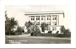 RPPC Steele Contea Tribunale Casa Finley ND North Dakota Non Usato Unp Cartolina - £3.78 GBP