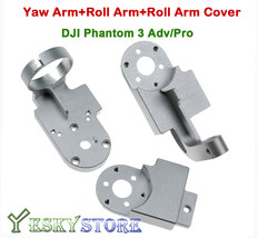 Dji Phantom 3 Gimbal Repair Yaw Arm+ Roll Arm+ Roll Cover Replacement Pro & Adv - £55.29 GBP