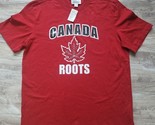 ROOTS 73 Athletics Canada Maple Leaf T Shirt Red Graphic Size M Vintage ... - $34.44