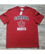 ROOTS 73 Athletics Canada Maple Leaf T Shirt Red Graphic Size M Vintage ... - £27.09 GBP