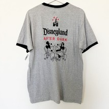 NWT Disneyland After Dark Sweethearts Night 2024 Men’s Ringer Gray T-Shirt L - £62.84 GBP