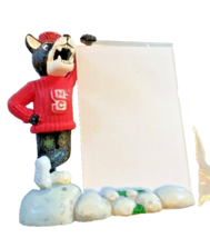 NC STATE WOLFPACK FOOTBALL BASKETBALL SPORTS MASCOT PHOTO FRAME +STAND N... - £25.84 GBP