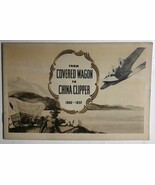 FROM COVERED WAGON TO CHINA CLIPPER (1937) 32-page John Hancock illust. ... - $13.56 CAD