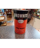 Vtg Snowhite 5 lb Advertising Tin 1950s Reefer Galler - $553.40 MXN
