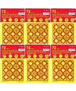 Set of 6 - 8 Shot Ring Caps 72 Shots, Caps for cap gun toy, Cap Guns Ref... - $19.99