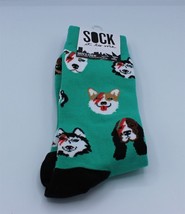 Sock It To Me Socks - Mens Crew - Dogs Of Rock - Size 7-13 - $13.09