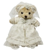 Vintage Dan Dee Bride Teddy Bear 14&quot; - $108.72 MXN