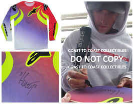 Hunter Lawrence Signed Jersey Proof Autographed Supercross Motocross Alp... - £260.37 GBP