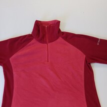 Columbia XL6624 Women's Red 1/4 Zip Pullover Sweatshirt Lightweight Size Large image 12