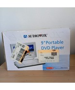 Audiovox 9&quot; Portable DVD Player PVS3393 Remote Battery Power Adaptors NE... - $800.34 MXN