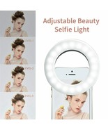 Updated 3200K-6500K 40 LED Lamps Selfie Ring Light for iPhone Andriod  Vlog - £16.40 GBP+