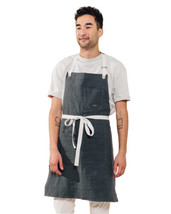 Linen Kitchen Apron for Cooking- Mens and Womens Linen Bib Apron for Pro... - $106.10