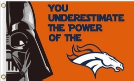Denver Broncos Club US Flag 3X5 Ft Polyester Banner USA 90x150cm - $375.42 MXN