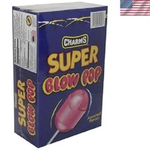 48 Count Charms Blow Pop Lollipops – Assorted Fun Flavors for Kids &amp; Adults - $40.00