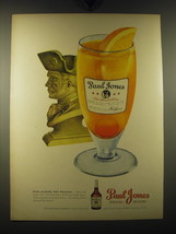 1948 Paul Jones Whisky Ad - Drinks practically label themselves - £14.54 GBP