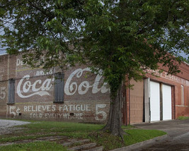Coca-Cola sign advertisement on warehouse wall in Demopolis Alabama Photo Print - £6.94 GBP+