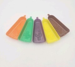 Vintage Disney Ice Pop Molds 1950&#39;s 60s Plastic Frozen Treat Sticks Plut... - $353.22 MXN