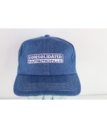 Deadstock Vintage 80s 90s K Products Nutrition Denim Jean Snapback Hat C... - €25,54 EUR