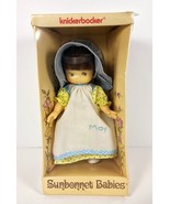 Vintage Sunbonnet Babies BRUNETTE MAY Doll Knickerbocker Original Box &#39;7... - £15.81 GBP