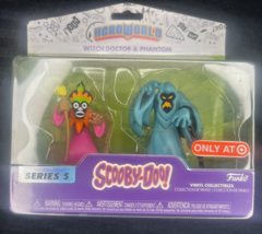 Funko Scooby Doo Hero World Series 5 Witch Doctor &amp; Phantom Exclusive 4-Inch... - £14.77 GBP