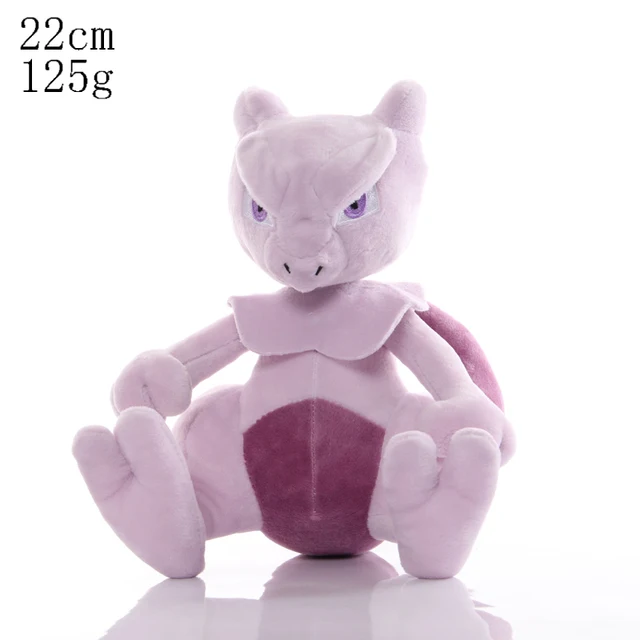 Mewtwo 22cm Plush Doll Stuffed – Oversized &amp; Ultra-Soft for Fans and Col... - $11.99