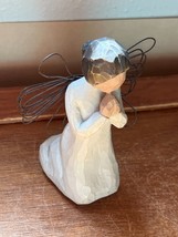 Willow Tree Small Praying Resin ANGEL of Prayer Figurine Figure – 4 and ... - $11.29