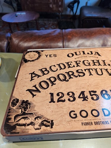 Vintage 1960's Ouija Board Mystifying Oracle Game William Fuld Parker Bros Salem Item image 11