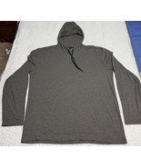 JOHN VARVATOS T-Shirt Hoodie Men&#39;s Hooded Pullover Long Sleeve Green Sz ... - $65.18 CAD