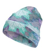 Mondxflaur Colorful Leaf Winter Beanie Hats Warm Men Women Knit Caps for... - $26.65 CAD
