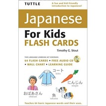 Tuttle Japanese for Kids Flash Cards Stout, Timothy G. - $21.00