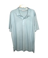 Travis Mathew Blue Polo Golf Short Sleeve XL - $21.86 CAD