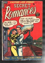 Secret Romances #25 1955-Superior-headlights-lingerie panels-spicy pre-code a... - £112.39 GBP