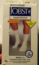 Jobst SensiFoot Therapeutic Support Crew Socks Diabetic Feet X-Small NIP @$15 - £7.07 GBP
