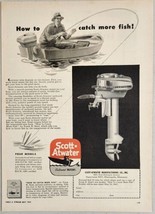 1947 Print Ad Scott-Atwater Outboard Motors Made in Minneapolis,Minnesota - £16.02 GBP