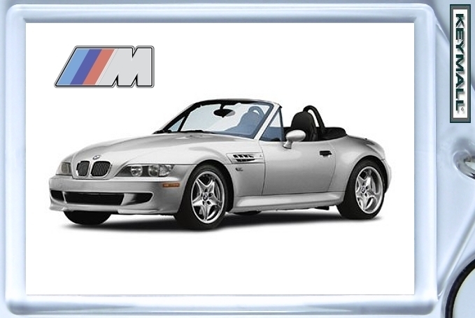 KEYTAG SILVER BMW 3 SERIE Z3 CONVERTIBLE M3 M ROADSTER KEY CHAIN LLAVERO... - $19.95