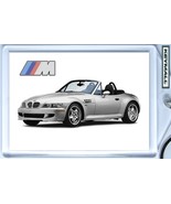 KEYTAG SILVER BMW 3 SERIE Z3 CONVERTIBLE M3 M ROADSTER KEY CHAIN LLAVERO... - £15.78 GBP
