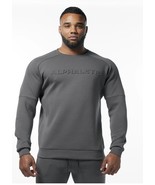 Alphalete ELMTS Long Sleeve Pullover - Charcoal, Size   Large - $32.00