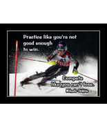 Inspirational Skiing Motivation Quote Poster Print Skier Wall Art Gift S... - $22.99+