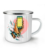 Phone Addicted Fashion NEW Enamel Tea Mug 10 oz | Wellcoda - £20.41 GBP