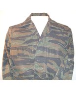 Poly-cotton BDU-style &quot;tigerstripe&quot; camouflage coat Medium Regular; Fron... - £39.31 GBP