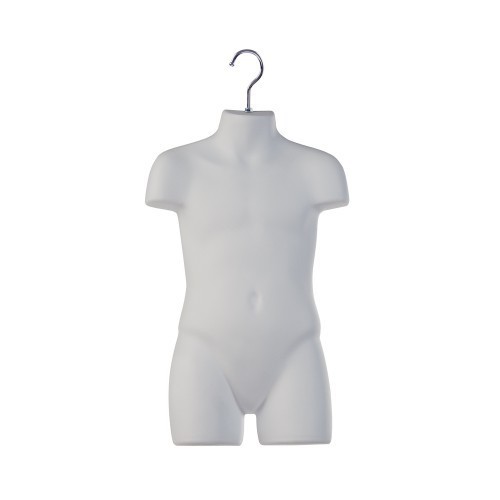 Only Hangers Child Plastic Mannequin Torso Body Form- White 2pk - $29.99