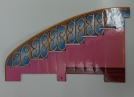 1991 Disney Beauty and the Beast Pop Up Game Replacement Left Railing - £3.02 GBP