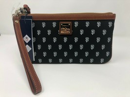 Dooney &amp; Bourke SAN FRANCICSO GIANTS Lg Wristlet- MLB Authentic-Retail $... - £71.85 GBP